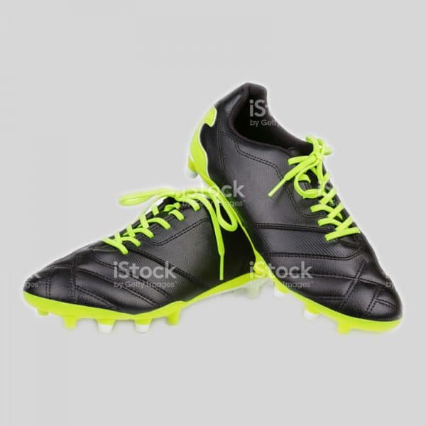 Razer Black Green Football Shoes