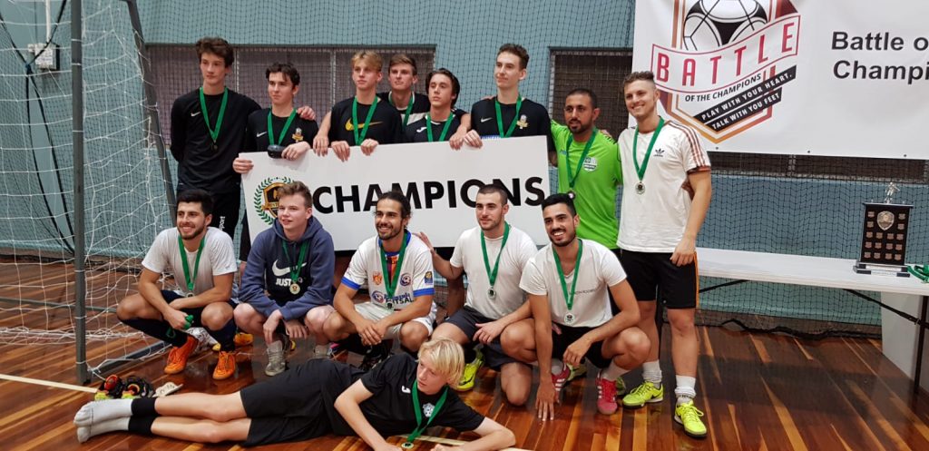 Battle of the Champions Futsal Tournament Winners